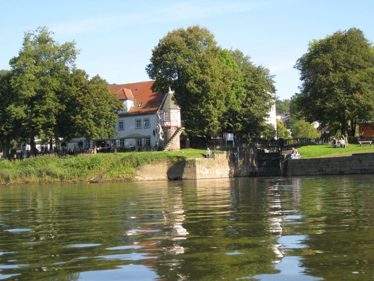 Zum Weserdampfschiff Bad Karlshafen Exteriér fotografie